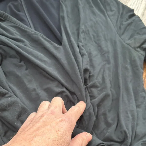 MM Lafleur green fit and flare wrap dress - Picture 4 of 6